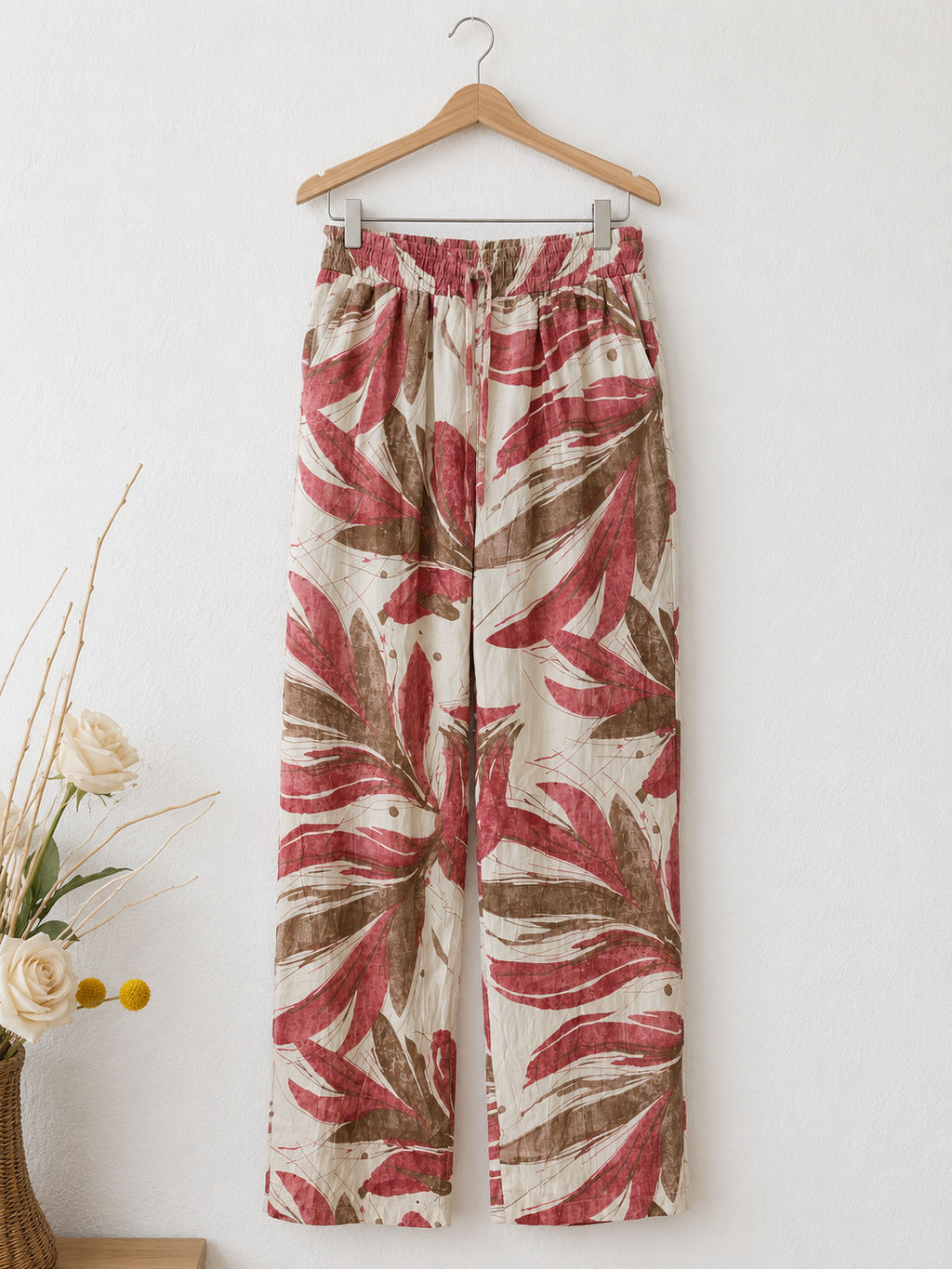 Pantalón | Hojas