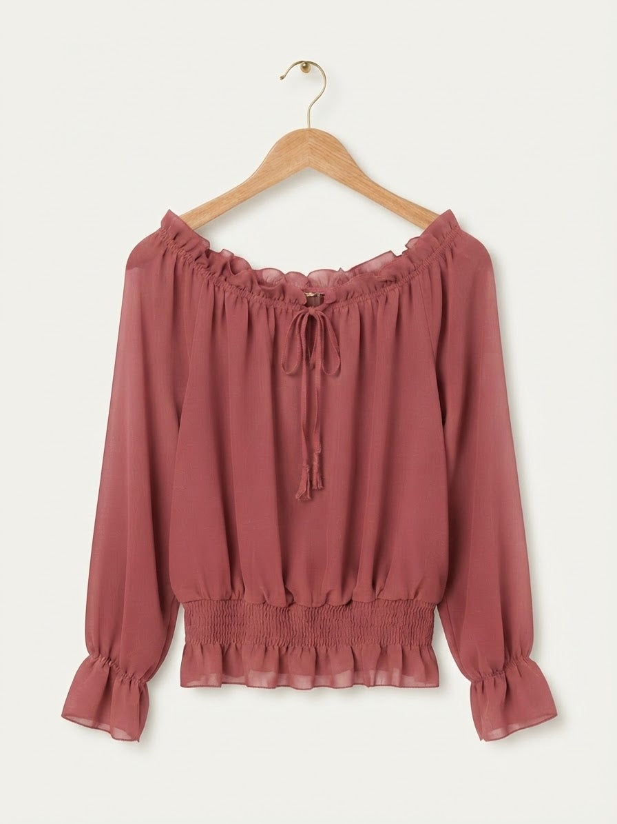 BLUSA ESENCIAL | ESCOTE BARDOT