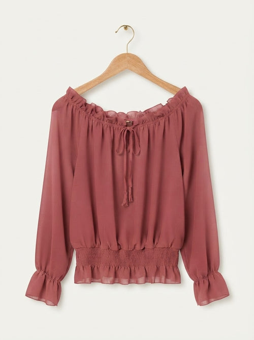 BLUSA ESENCIAL | ESCOTE BARDOT