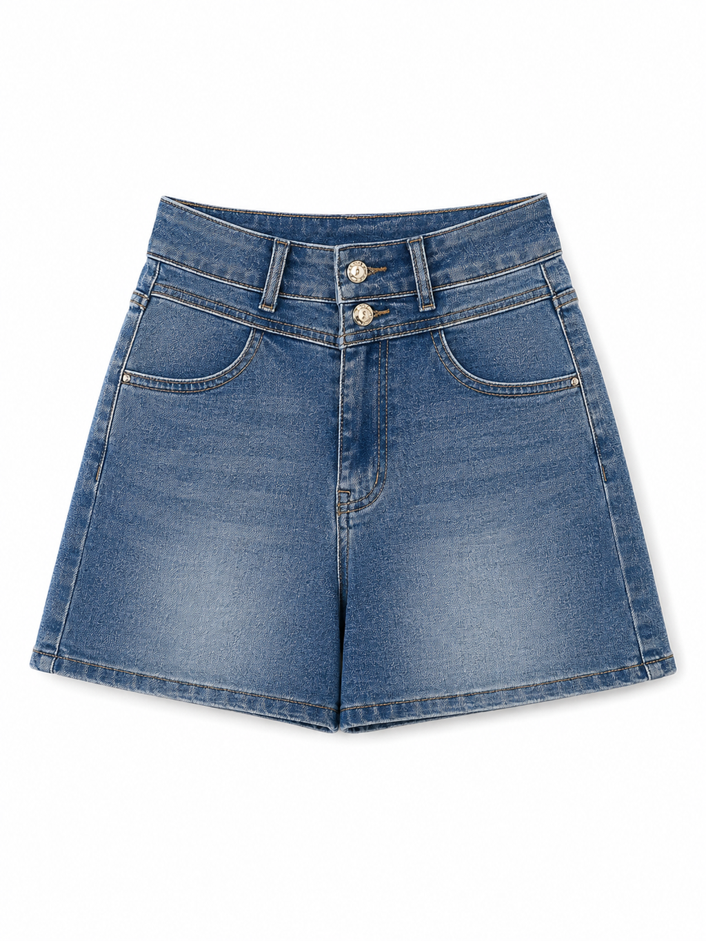 Short Vaquero| Doble botón