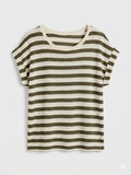 Camiseta de Punto Rayado