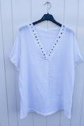 Blusa | Tachuelas Deshilachada