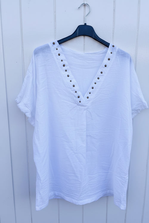 Blusa | Tachuelas Deshilachada