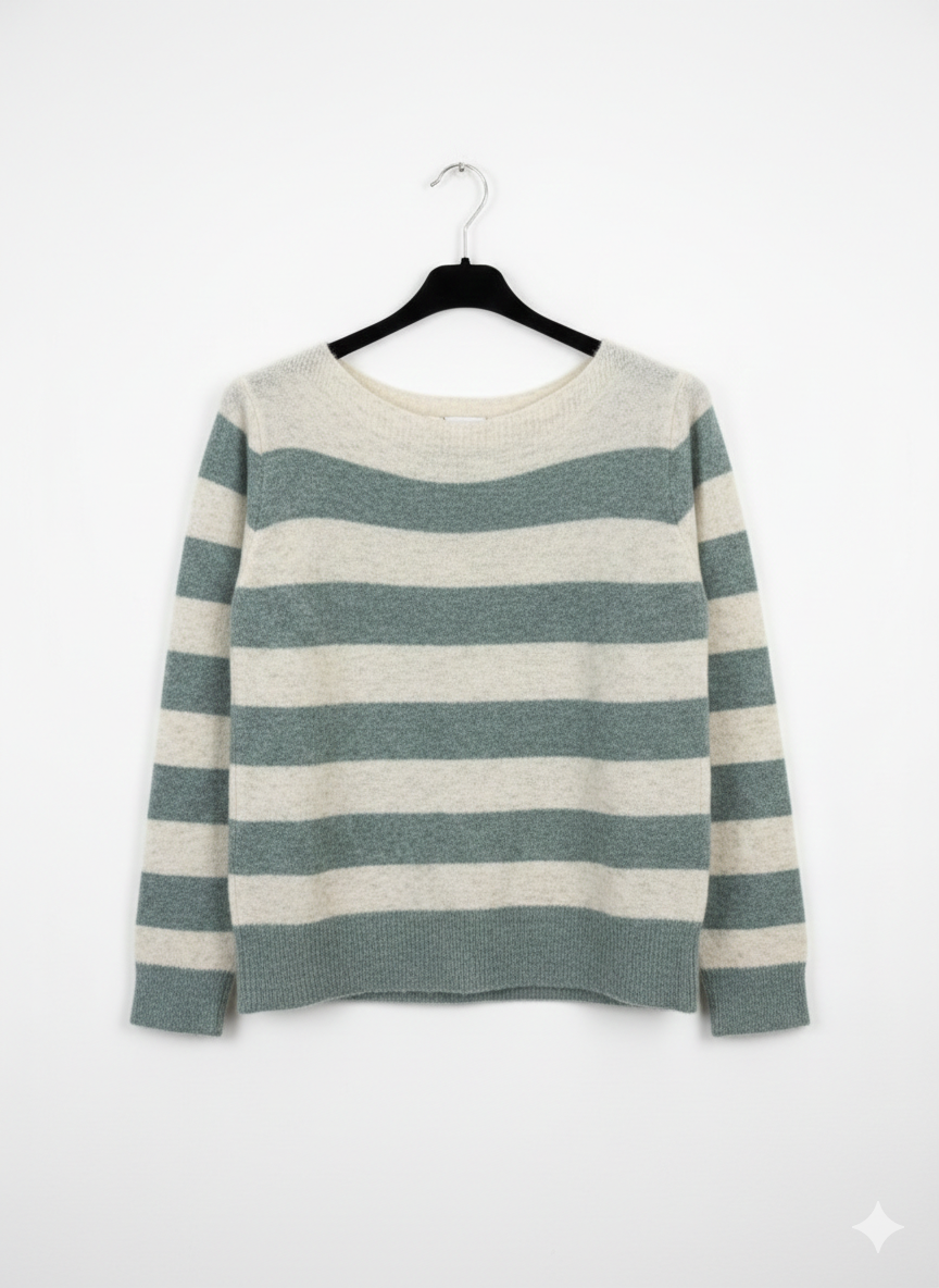 Jersey rayas cuello barco