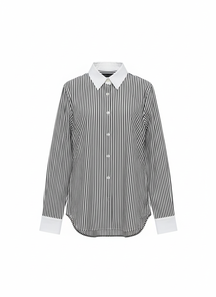 Camisa Rayas Contraste