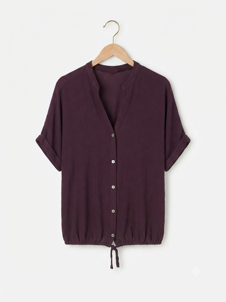 Camisa | Bambula Cuello Mao