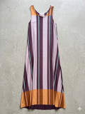 Vestido Largo | Punto Frío Rayas