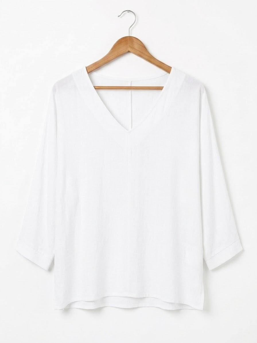 Blusa Holgada | Escote en V