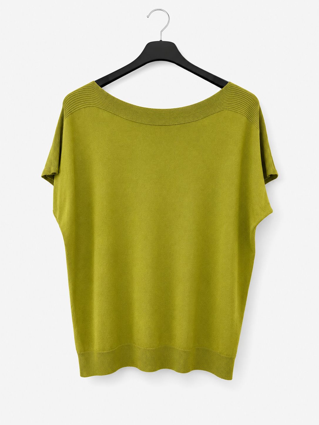 JERSEY PUNTO FINO | CUELLO BARCO
