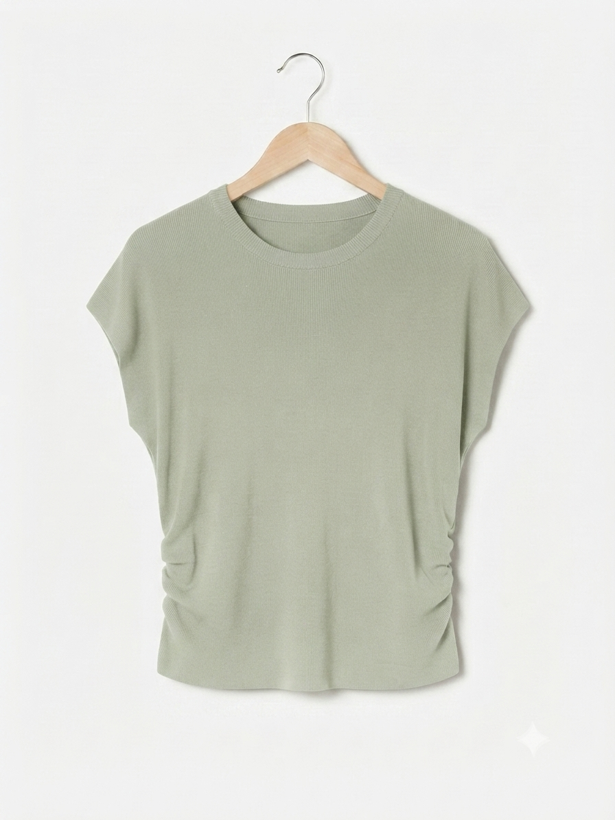 Camiseta | Fruncido lateral