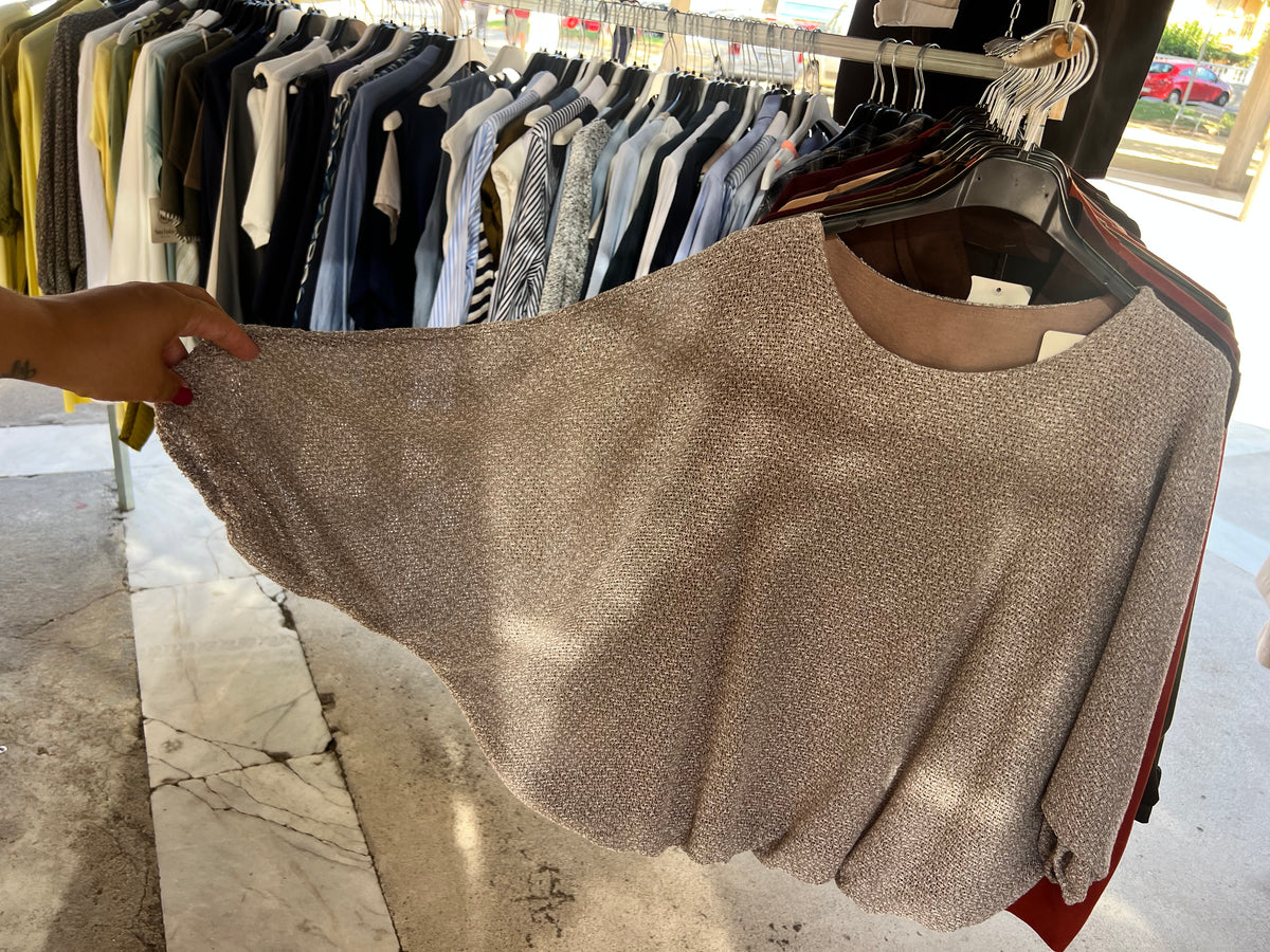 Jersey Punto | Jaspeado Manga Murciélago