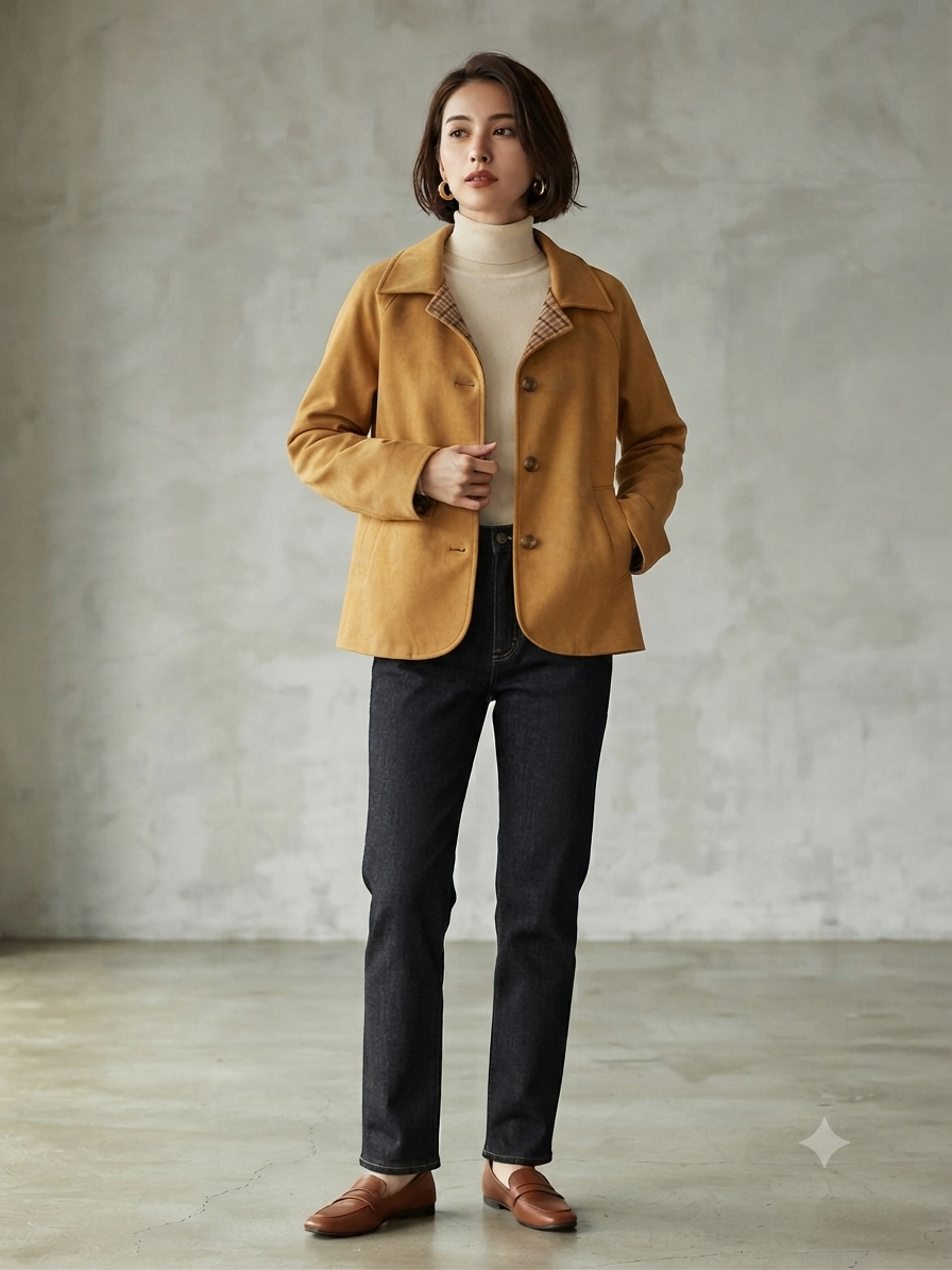 Chaqueta Antelina | Esencial