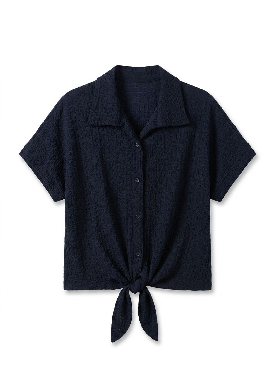 Camisa Crepé Lazo