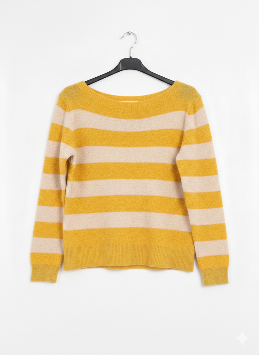 Jersey rayas cuello barco