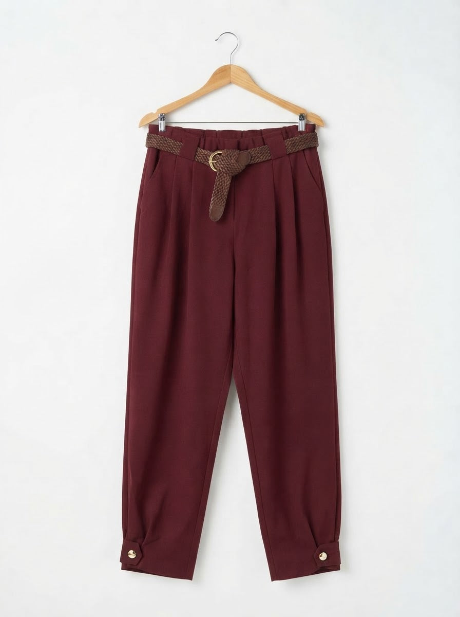 Pantalón Tobillero | Bajo Botón