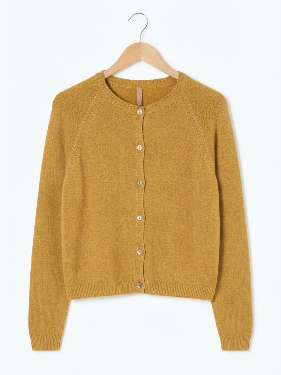 Chaqueta | Cárdigan de punto suave con botones
