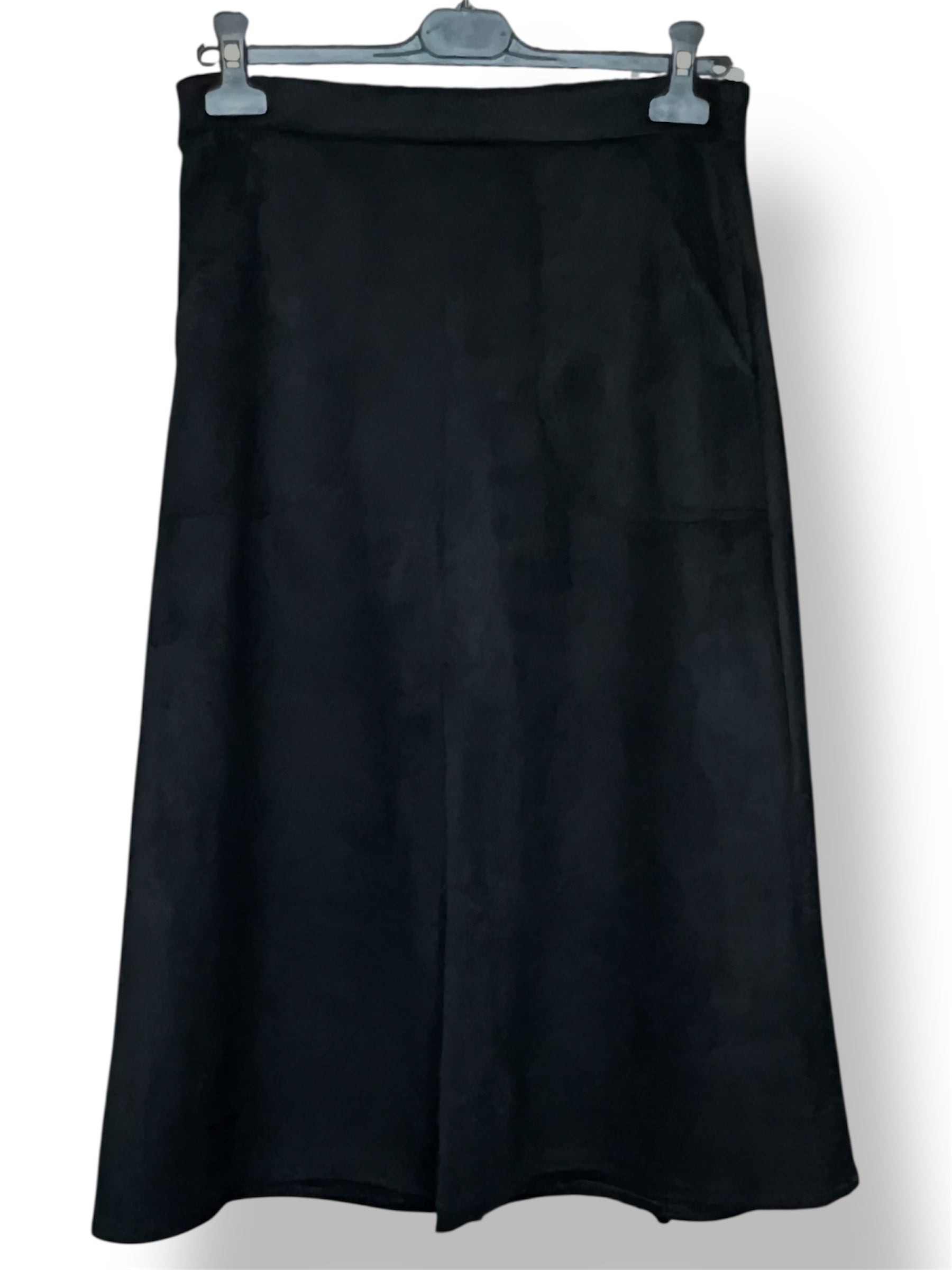 Falda midi ante