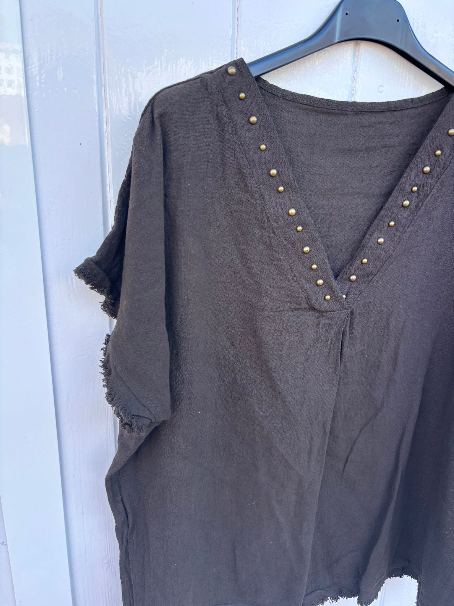 Blusa | Tachuelas Deshilachada