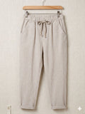 Pantalón Jogger de Rayas Finas