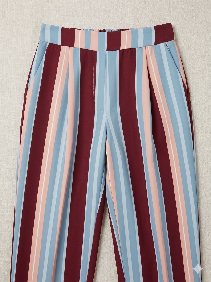 Pantalón Palazzo de Rayas Verticales