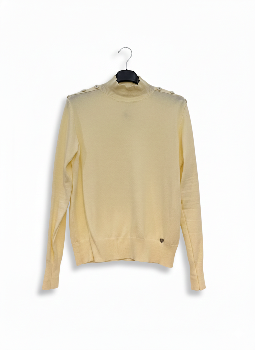 Jersey fino primavera botones