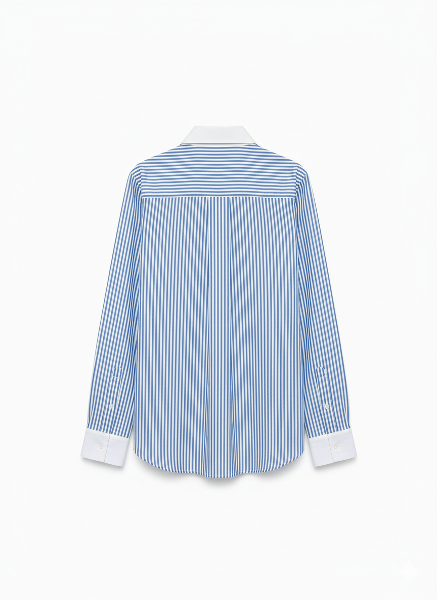 Camisa Rayas Contraste