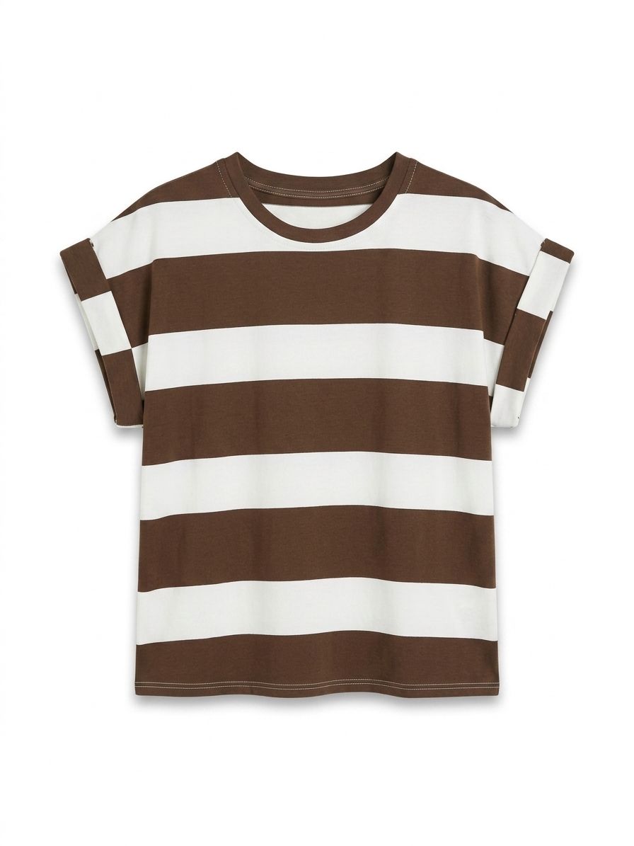 Camiseta Rayas Boxy