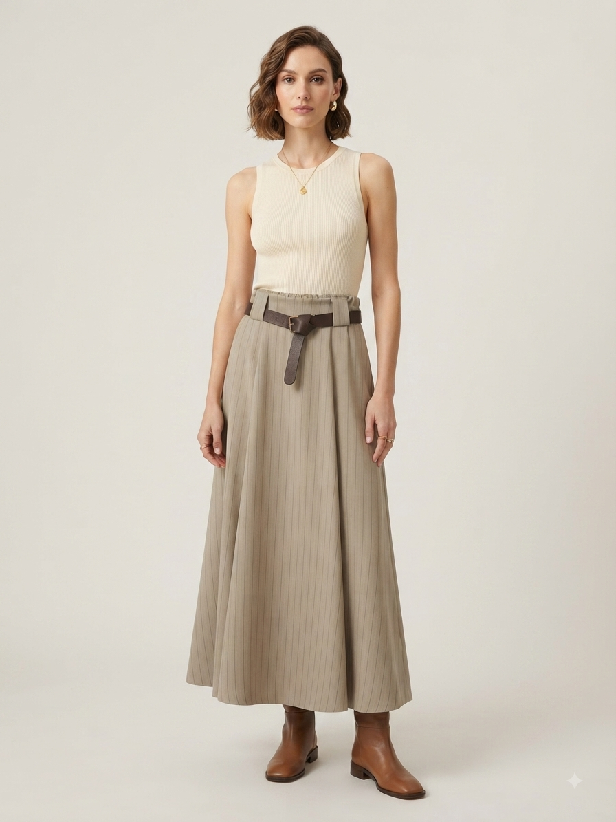 Falda Midi | Raya diplomática