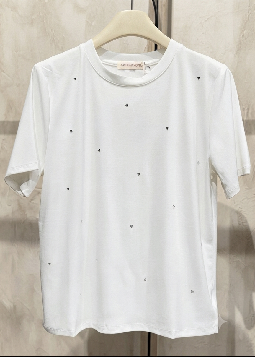 Camiseta | Brillo Corazones