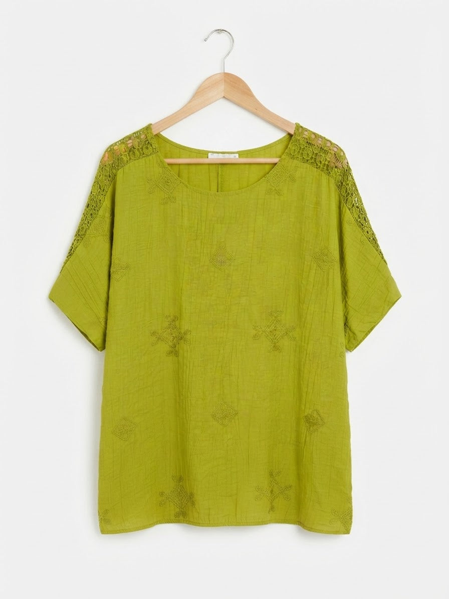 Blusa Bordada | Talla Grande