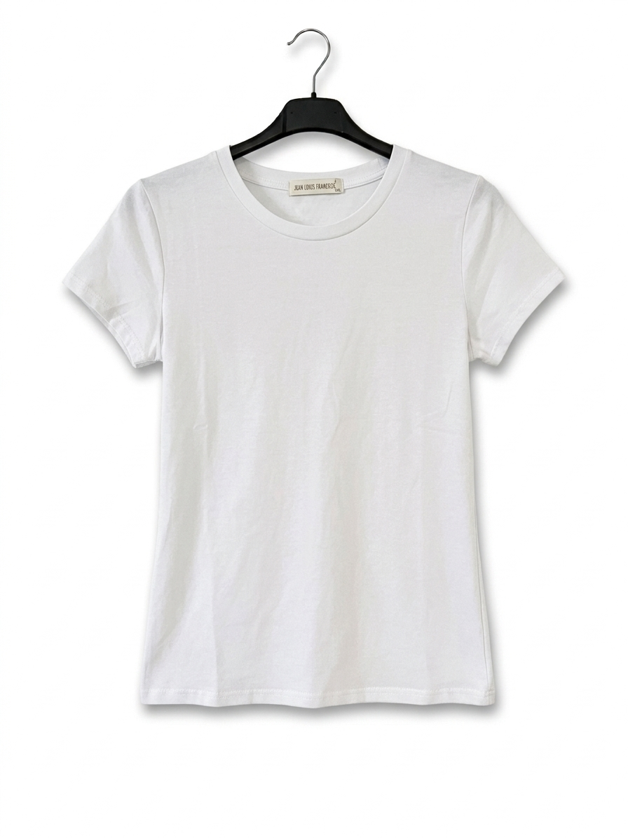 Camiseta manga corta esencial talla pequeña