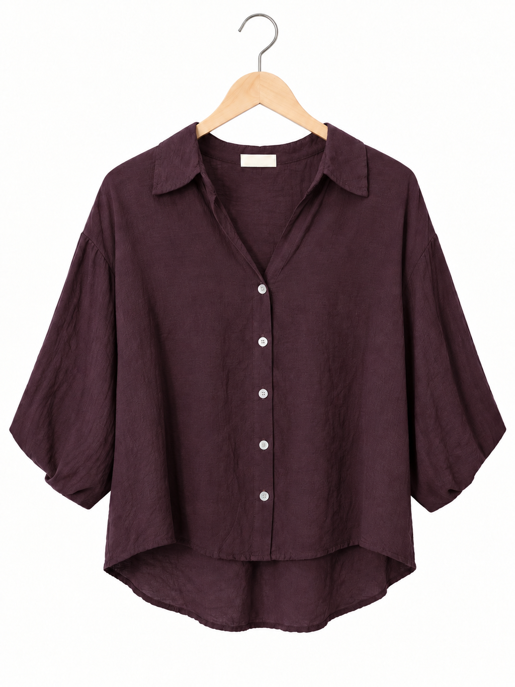 Blusa | Botones y cuello camisero
