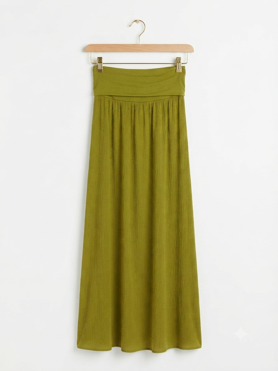 Vestido Largo | Falda Convertible Bambula