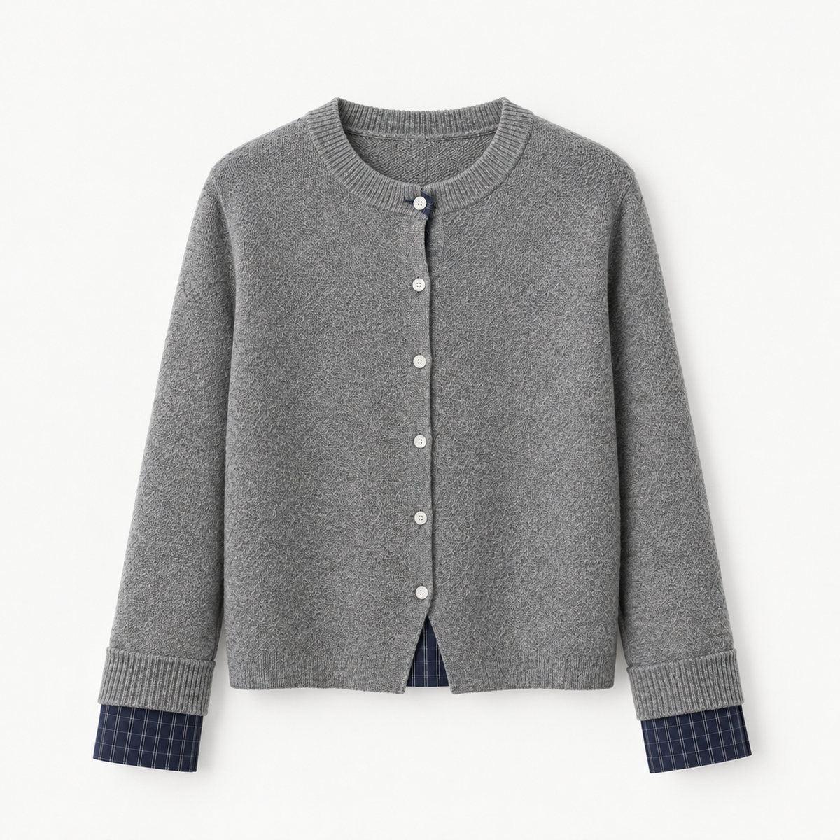 Chaqueta de Punto | Efecto 2 en 1
