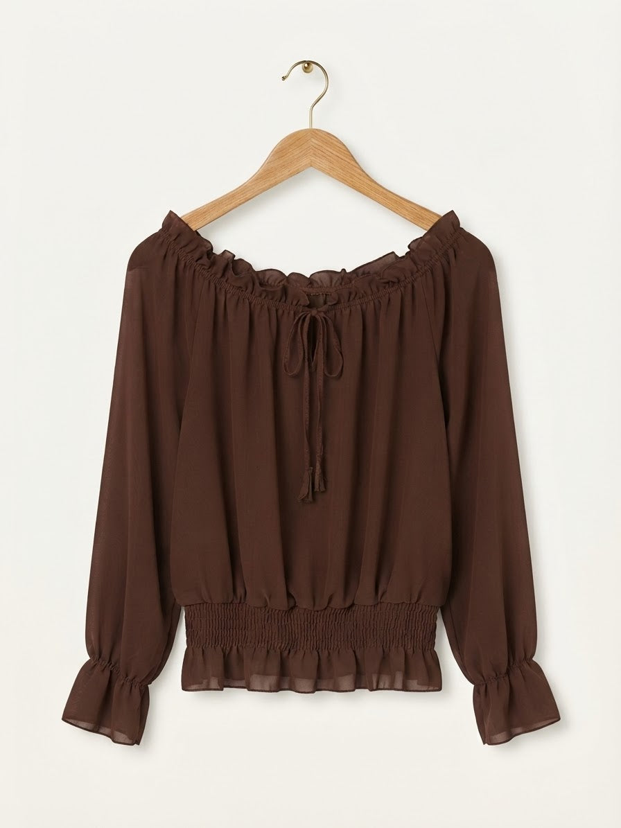 BLUSA ESENCIAL | ESCOTE BARDOT
