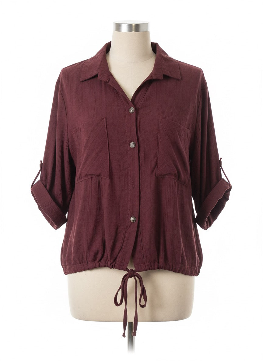 Blusa cordón