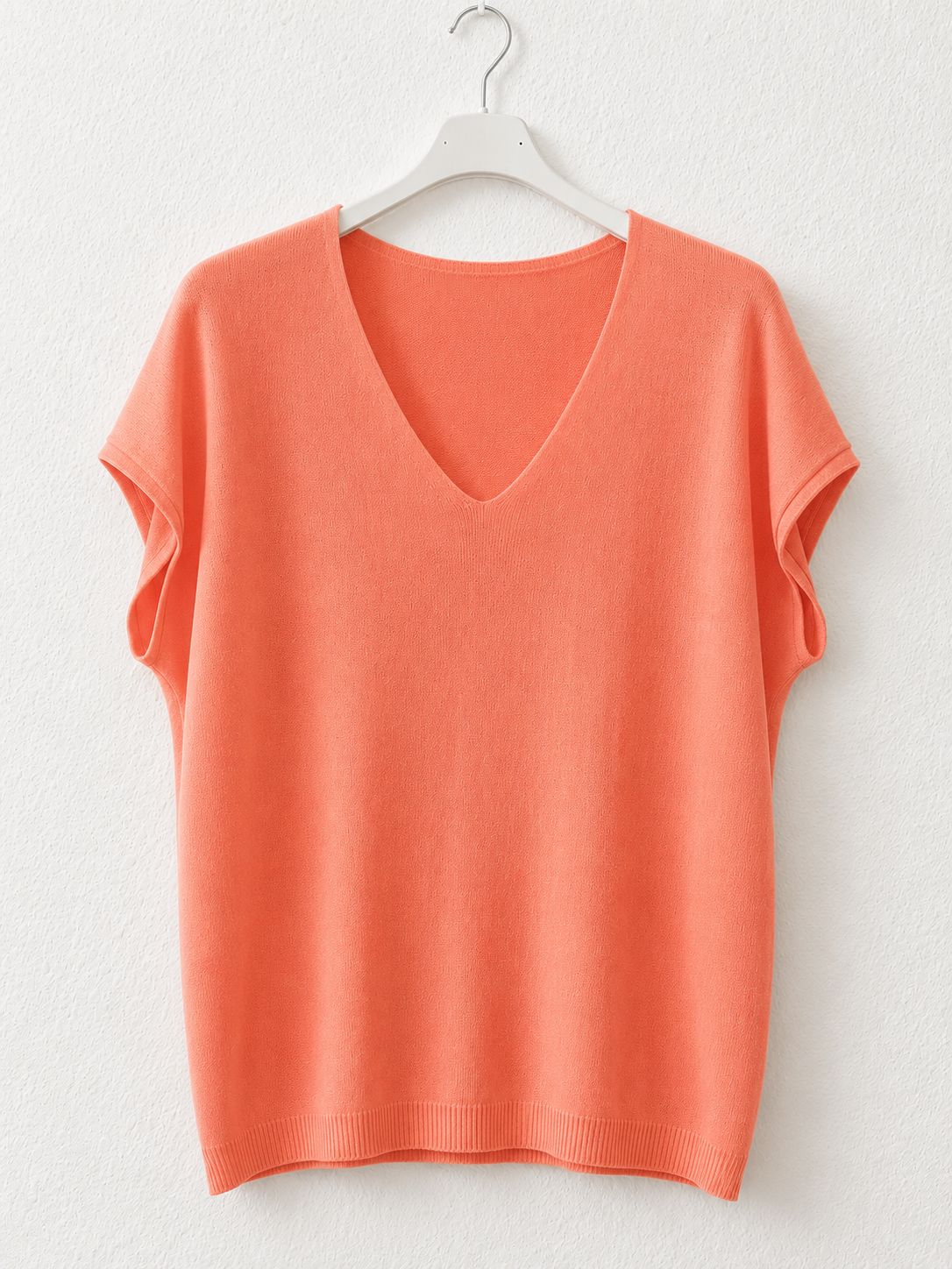JERSEY PUNTO FINO | CUELLO EN PICO