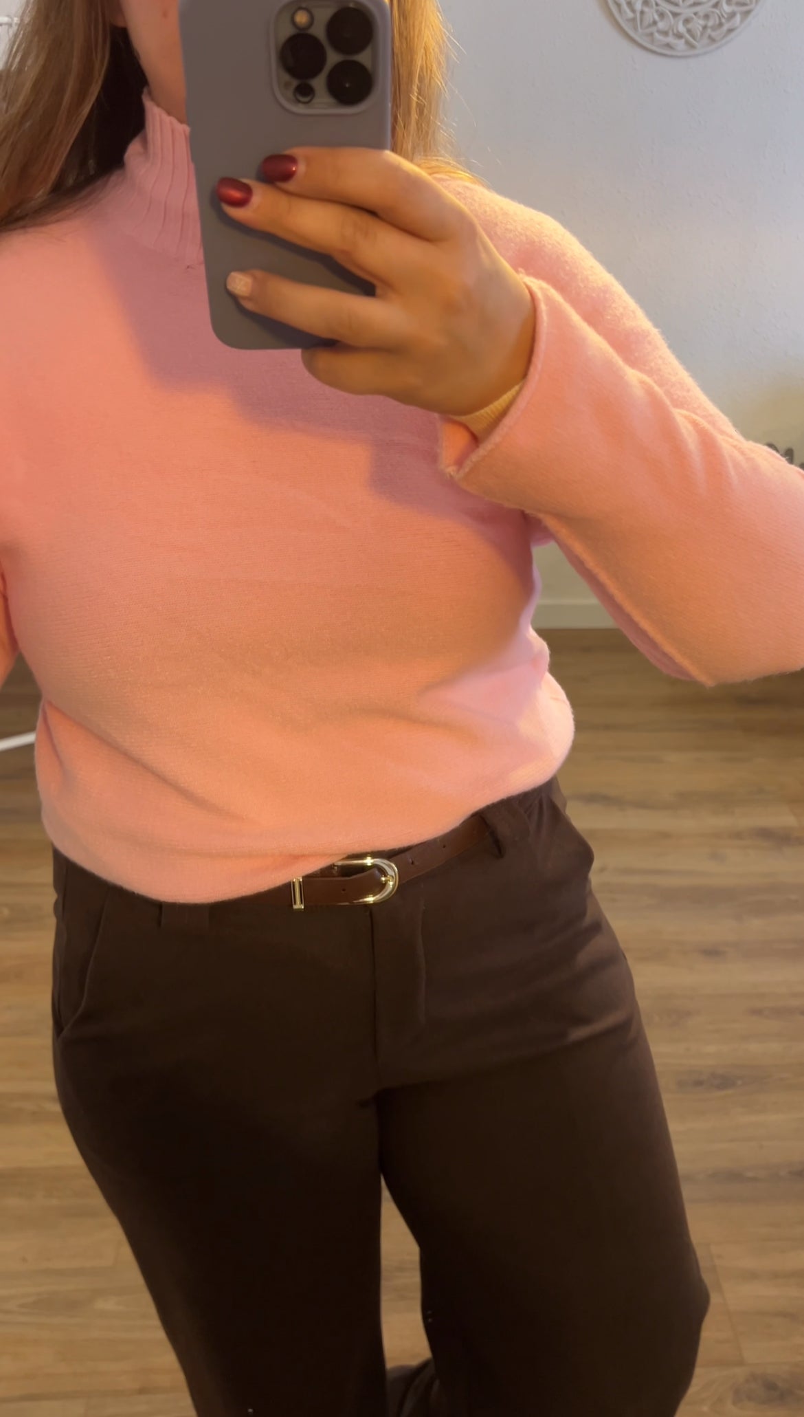 Jersey cuello cisne primavera