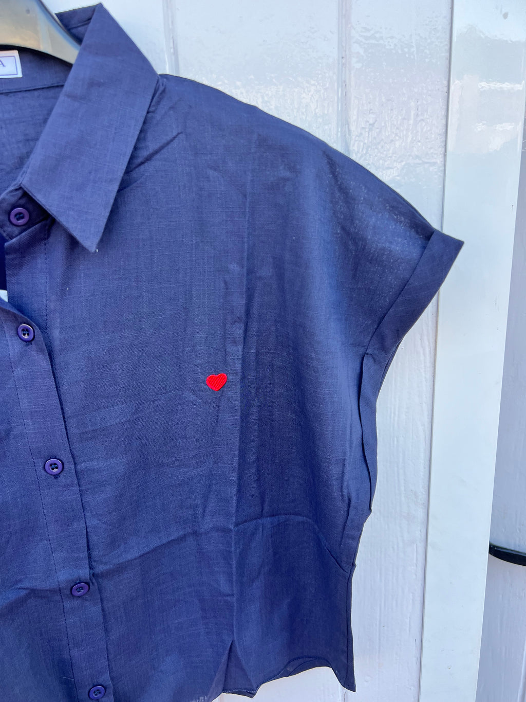 Camisa Algodón| Corazón y Nudo