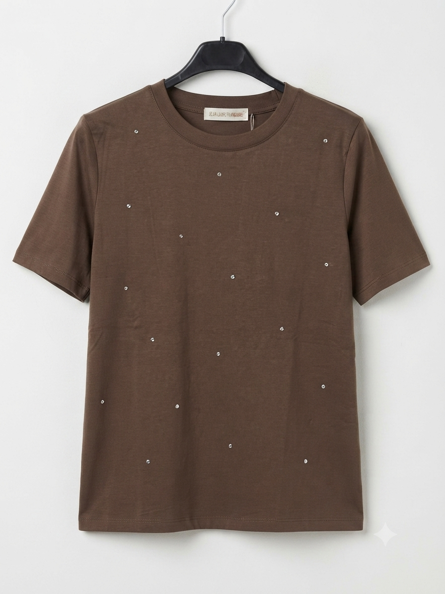 Camiseta | Brillo Corazones