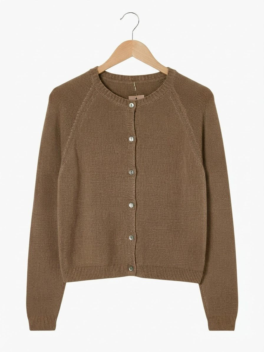 Chaqueta | Cárdigan de punto suave con botones