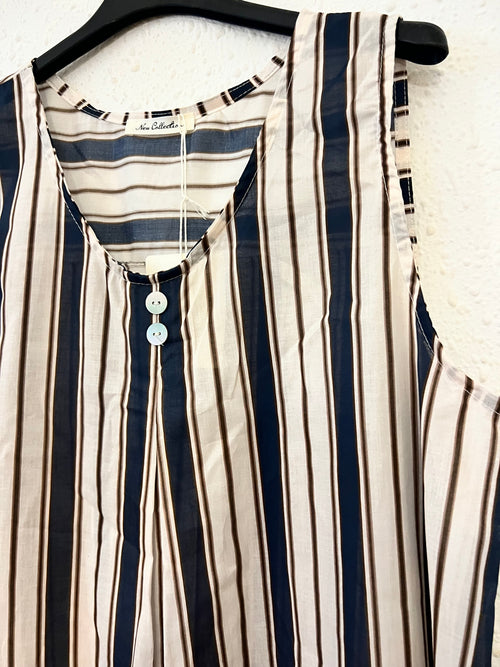 Blusa | Rayas azul