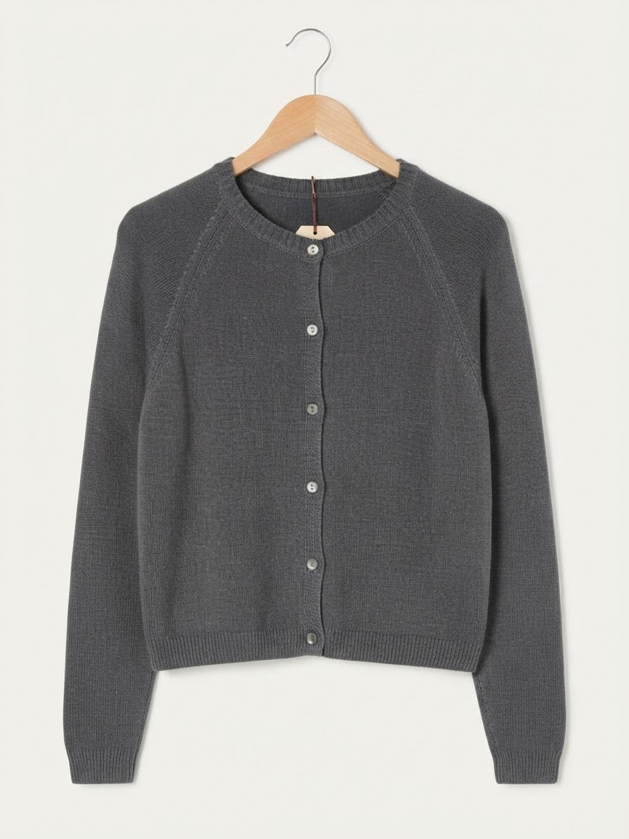 Chaqueta | Cárdigan de punto suave con botones