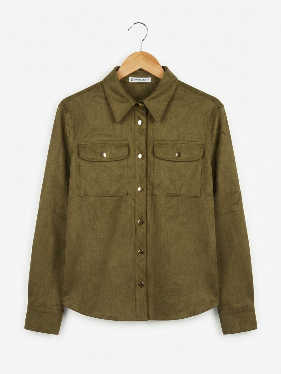 SOBRECAMISA | EFECTO ANTE CON BOLSILLOS