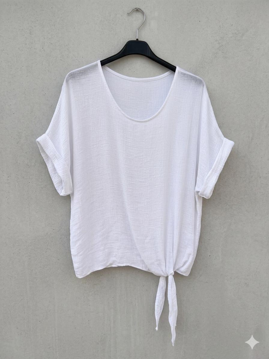 Blusa Rústica | Lazo Lateral