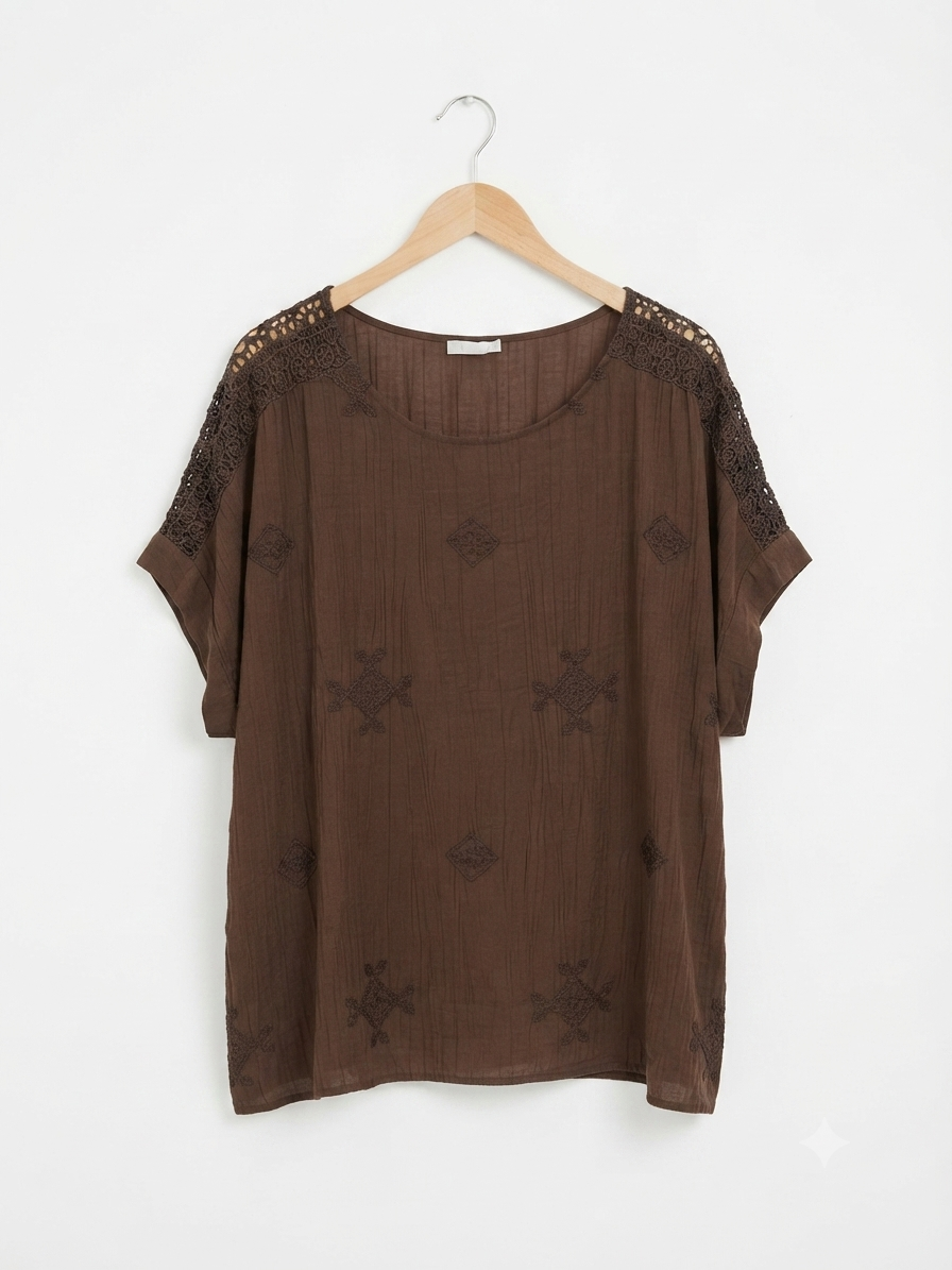 Blusa Bordada | Talla Grande