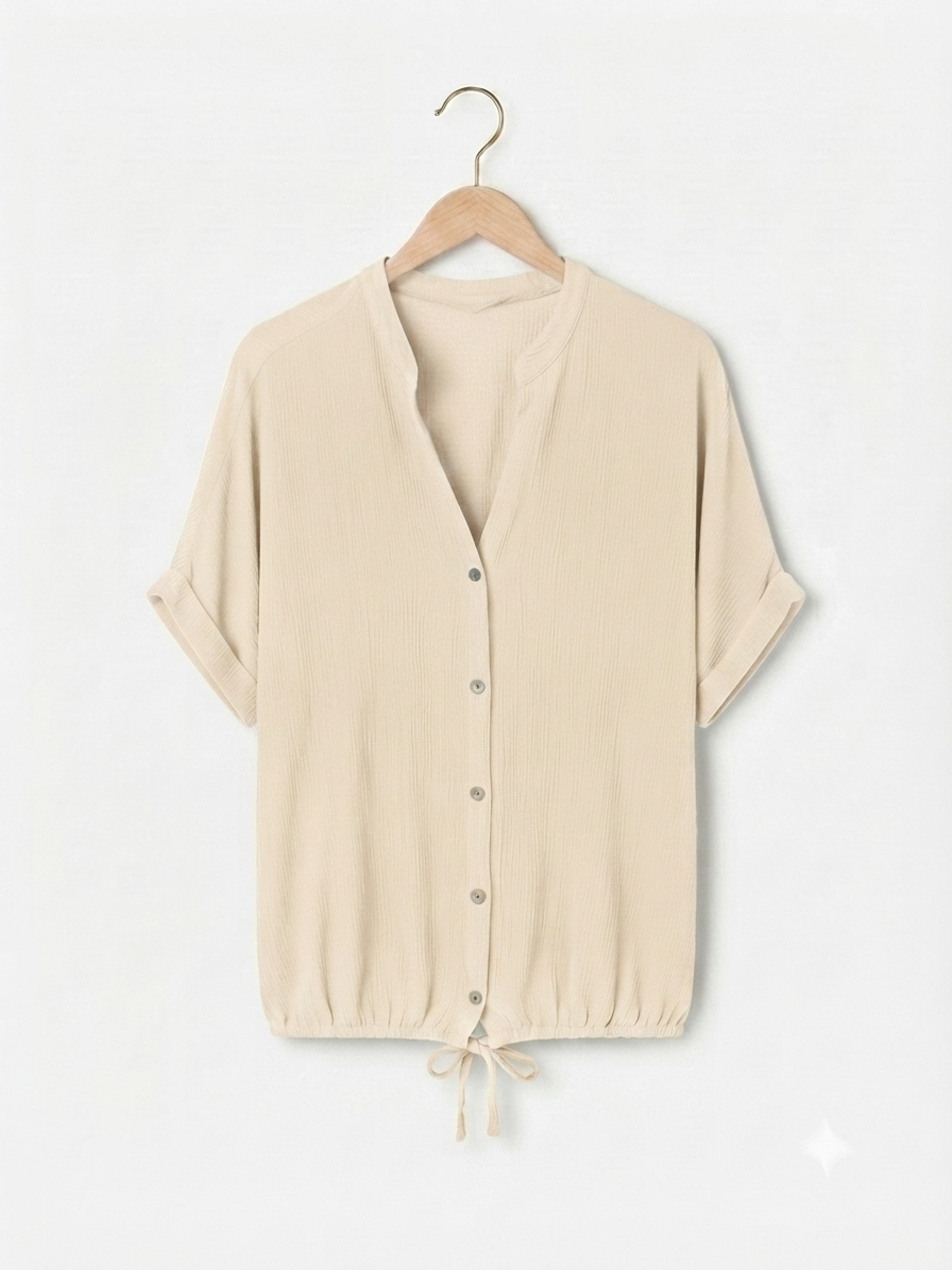 Camisa | Bambula Cuello Mao