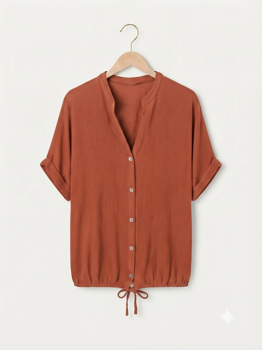 Camisa | Bambula Cuello Mao