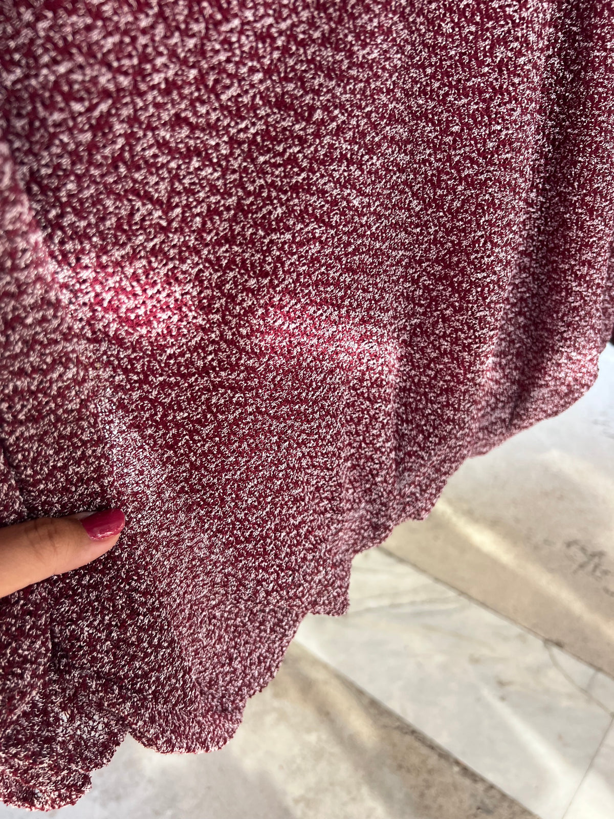 Jersey Punto | Jaspeado Manga Murciélago
