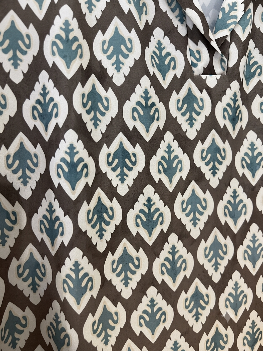 Vestido Corto | Punto Frío Cuello Camisa